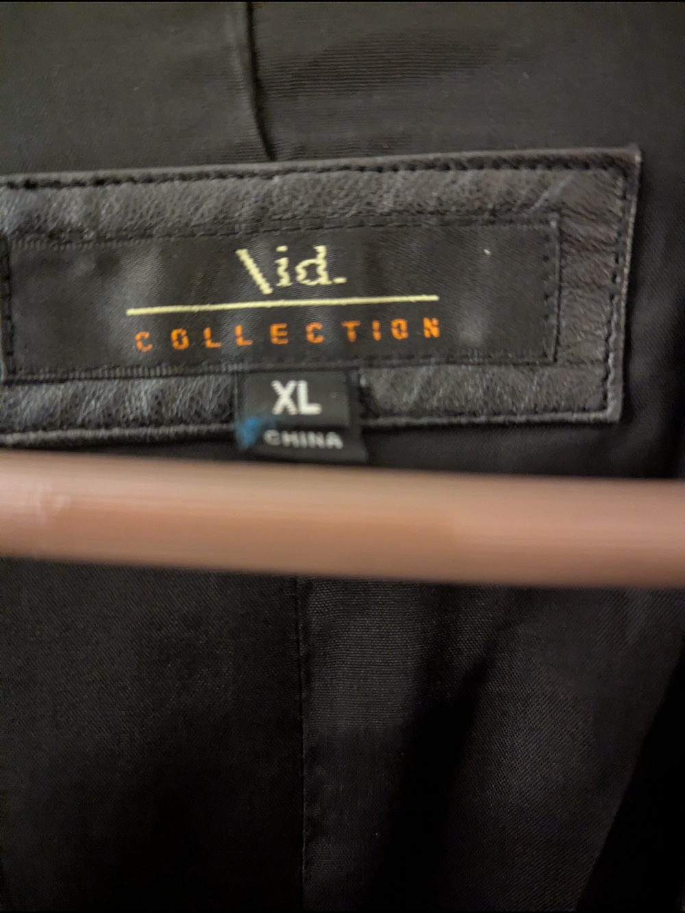 GUC Classic Black Leather Blazer Jacket - Sophisticated Tailored Style XL - Picture 4 of 6